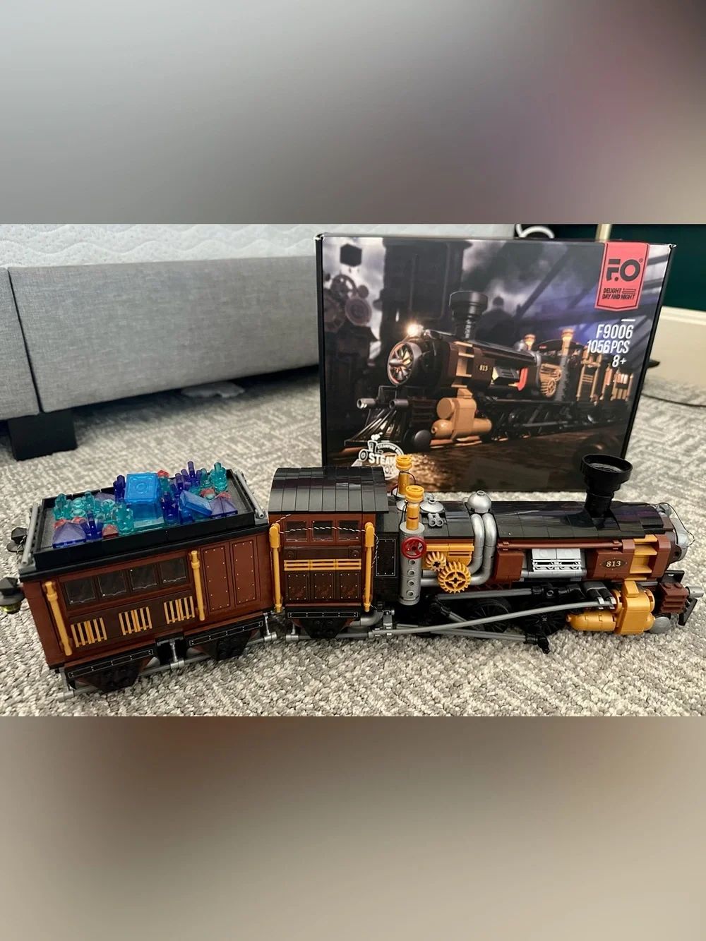Lumibricks (Funwhole) - Steampunk Ore Train | Set F9006 | Pre-Owned | Like New